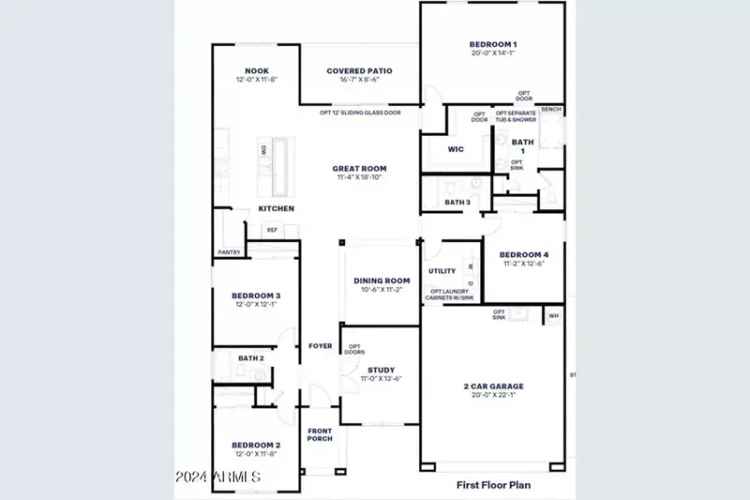 Single-family house For Sale in 25570, North 154th Lane, Surprise, Arizona