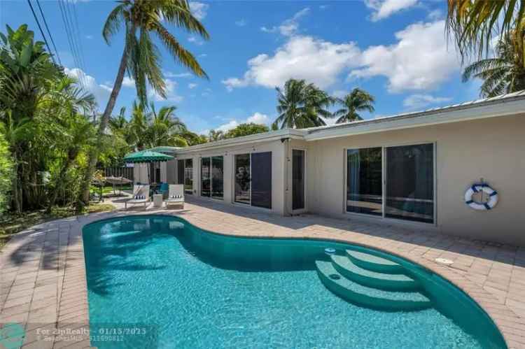 Single-family house For Sale in 5970, Northeast 21st Circle, Fort Lauderdale, Florida