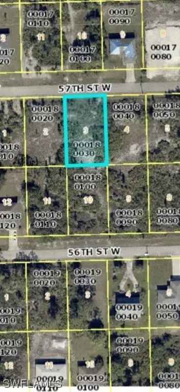 Land For Sale in 2907, 57th Street West, Florida