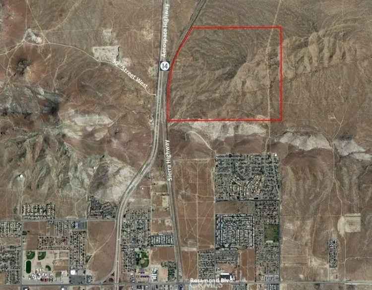 Land For Sale in Rosamond, California