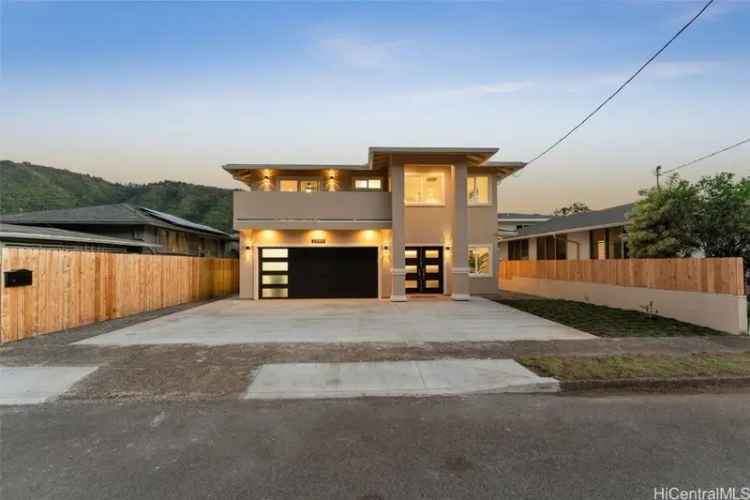 Single-family house For Sale in Honolulu, Hawaii