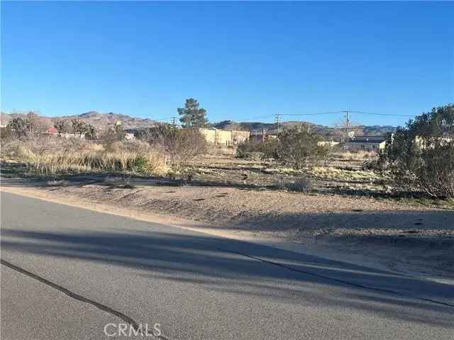 Land For Sale in Yucca Valley, California