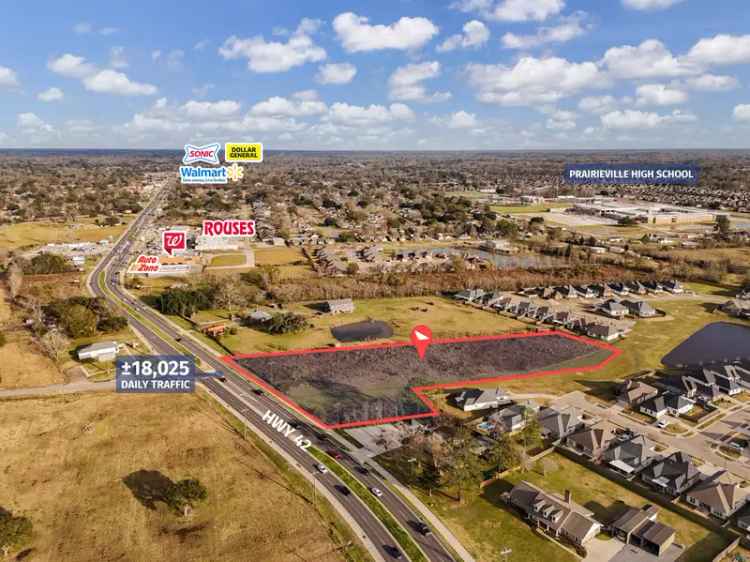 Land For Sale in Prairieville, Louisiana