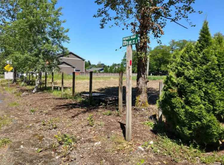 Land For Sale in 14311, 120th Avenue Court East, South Hill, Washington