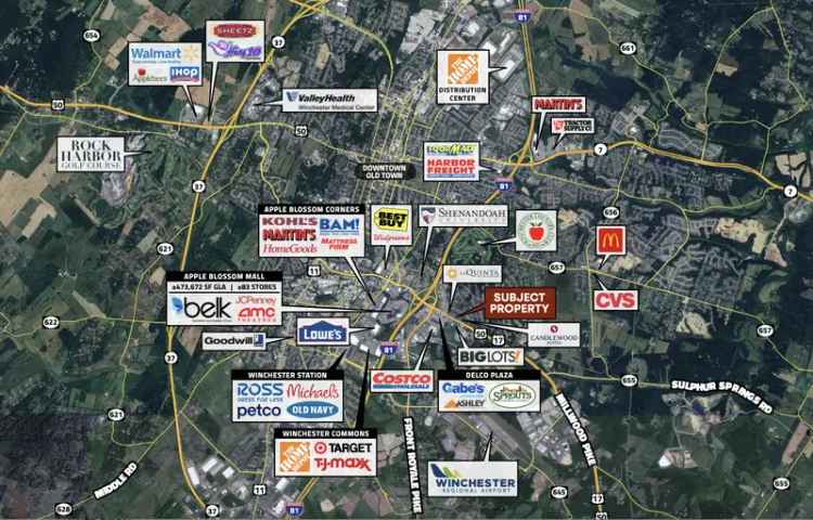 Land For Sale in 1105, Millwood Pike, Virginia