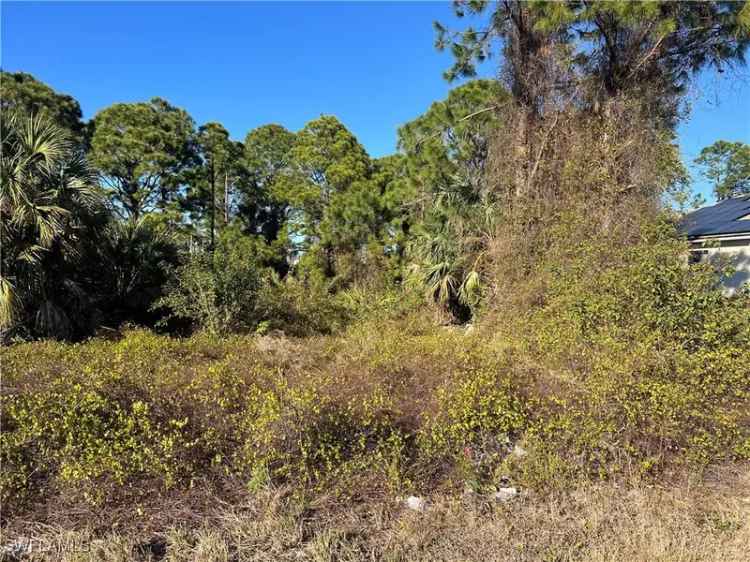 Land For Sale in 2910, 19th Street Southwest, Lehigh Acres, Florida