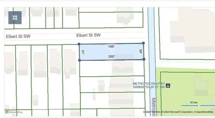 Land For Sale in 977, Metropolitan Parkway Southwest, Atlanta, Georgia