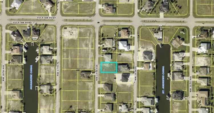 Land For Sale in 1037, Northwest 37th Avenue, Cape Coral, Florida