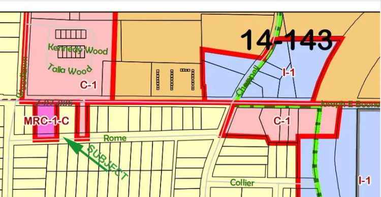 Land For Sale in 1458, Joseph E. Boone Boulevard Northwest, Atlanta, Georgia