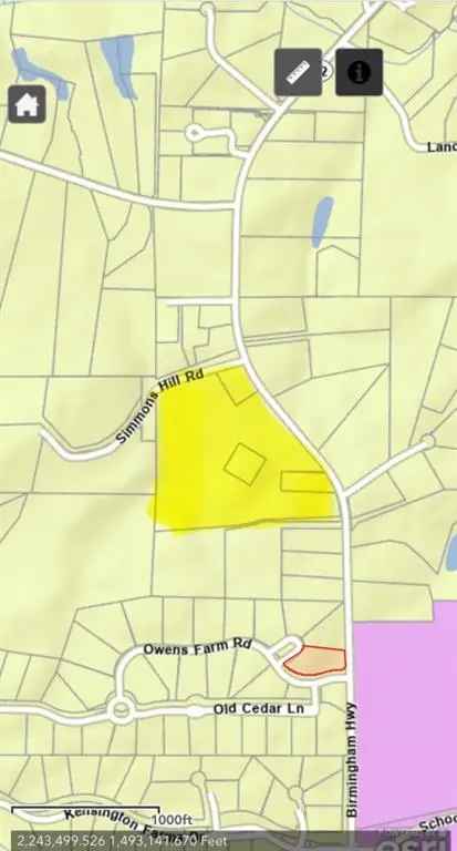 Land For Sale in 13250, Birmingham Highway, Milton, Georgia