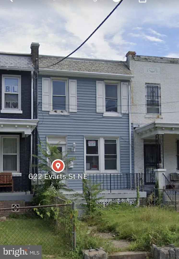 House For Sale in 622, Evarts Street Northeast, Washington, District of Columbia