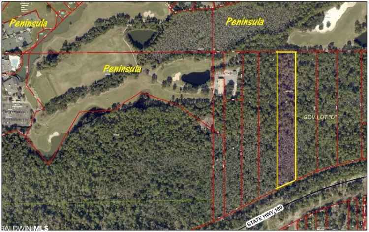 Land For Sale in Gulf Shores, Alabama