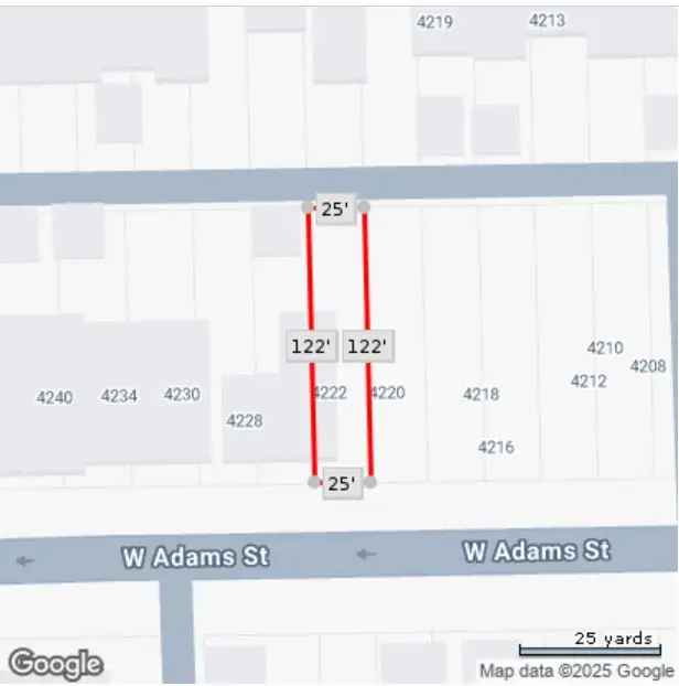 Land For Sale in 4222, West Adams Street, Chicago, Illinois