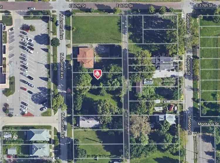 Land For Sale in 1643, North Arsenal Avenue, Indianapolis, Indiana