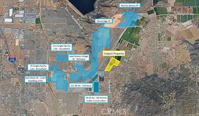 Land For Sale in Nuevo, California