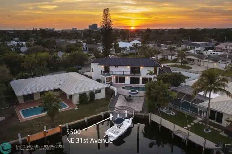 Single-family house For Sale in 5500, Northeast 31st Avenue, Fort Lauderdale, Florida