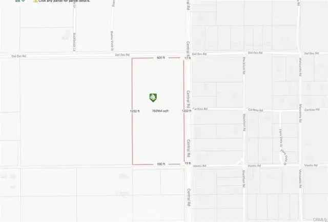 Land For Sale in Apple Valley, California