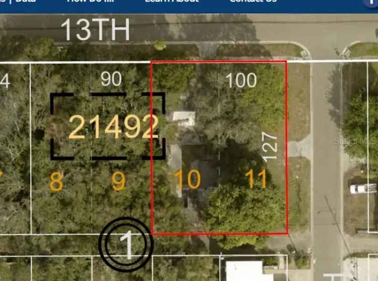 Land For Sale in 4810, 13th Avenue South, Saint Petersburg, Florida