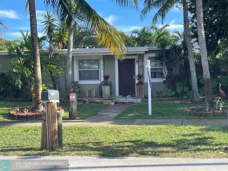 Single-family house For Sale in 4870, Northeast 15th Avenue, Pompano Beach, Florida