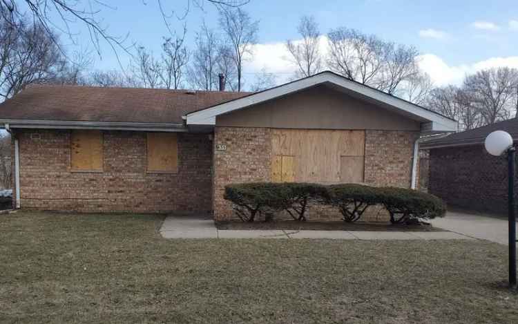 Single-family house For Sale in 451, Hamlin Street, Gary, Indiana