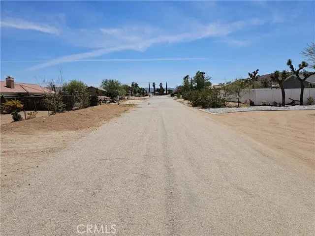 Land For Sale in Yucca Valley, California