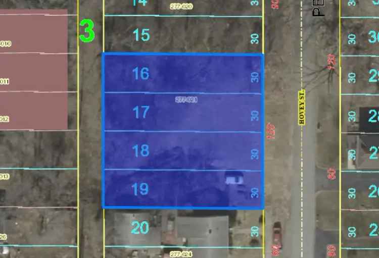 Land For Sale in 1152, Hovey Street, Gary, Indiana