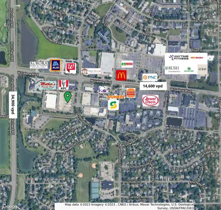 Land For Sale in 55, South Constitution Drive, Aurora, Illinois