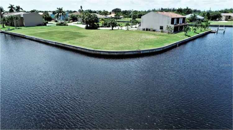 Land For Sale in 1447, Mediterranean Drive, Punta Gorda, Florida