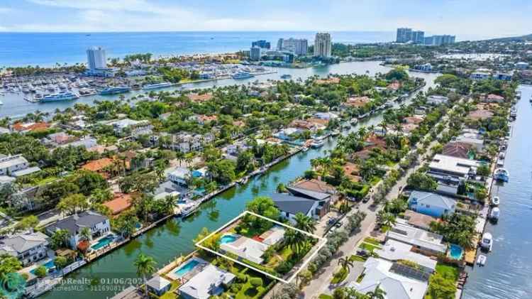 Single-family house For Sale in 512, Riviera Isle Drive, Fort Lauderdale, Florida