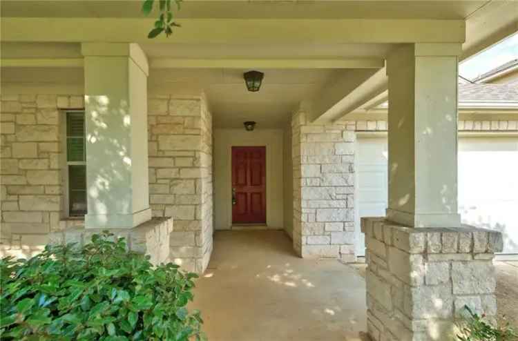 Single Story Home in Avery Ranch with Modern Kitchen and Fireplace