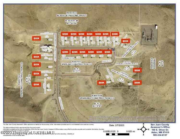 Land For Sale in 1745, Ana Beth Circle, Farmington, New Mexico