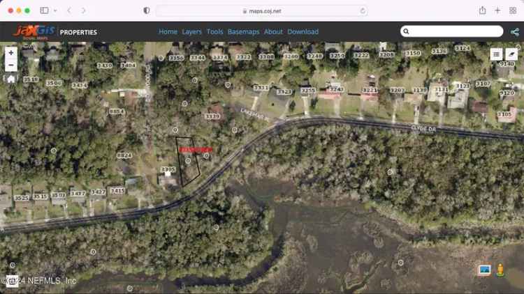 Land For Sale in Jacksonville, Florida