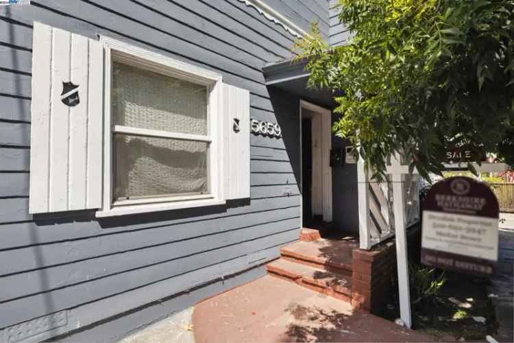 Multi-family house For Sale in 5659, Telegraph Avenue, Oakland, California