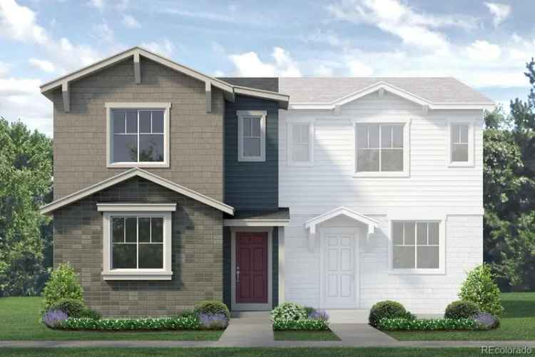 Acadia Plan 3 Bed 2.5 Bath Home with Loft and 2-Car Garage