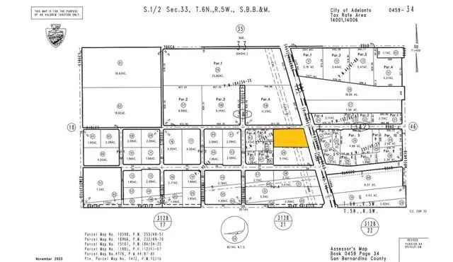 Land For Sale in Adelanto, California