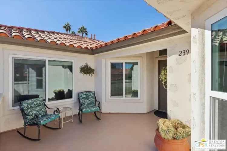 Condo For Sale in 239, Vista Royale Circle East, Palm Desert, California