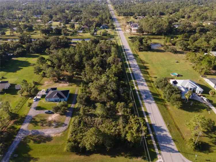 Land For Sale in Wedgefield, Florida