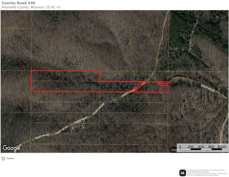 15 Acres Reynolds County MO Land Hunting Fishing