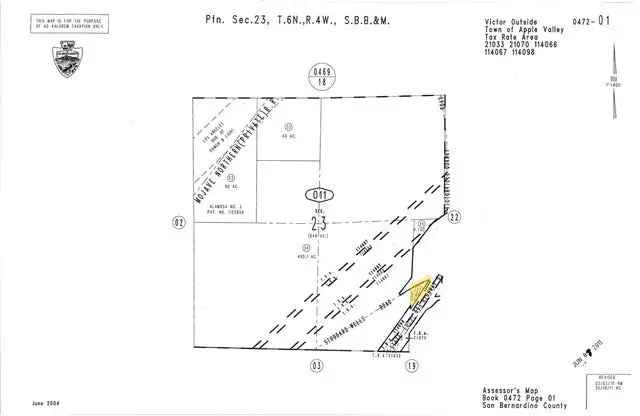 Land For Sale in Apple Valley, California