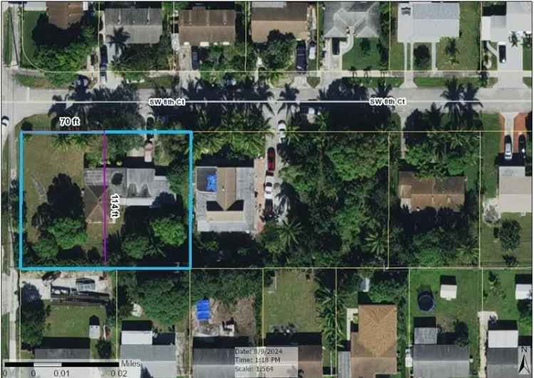 Land For Sale in 821, Southwest 4th Avenue, Delray Beach, Florida