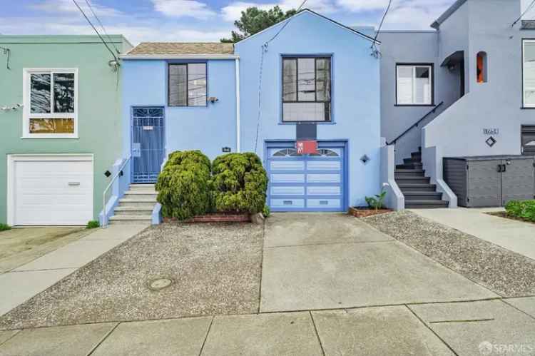 Single-family house For Sale in 1950, 24th Avenue, San Francisco, California