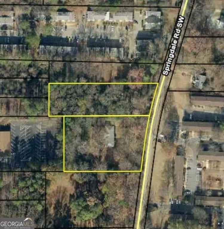 Land For Sale in 2951, Springdale Road Southwest, Atlanta, Georgia