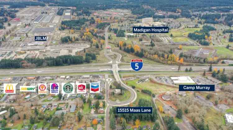 Land For Sale in 15515, Maas Lane Southwest, Lakewood, Washington