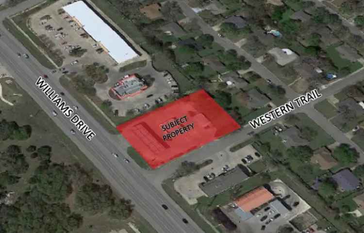 Land For Sale in 3401, Williams Drive, Georgetown, Texas