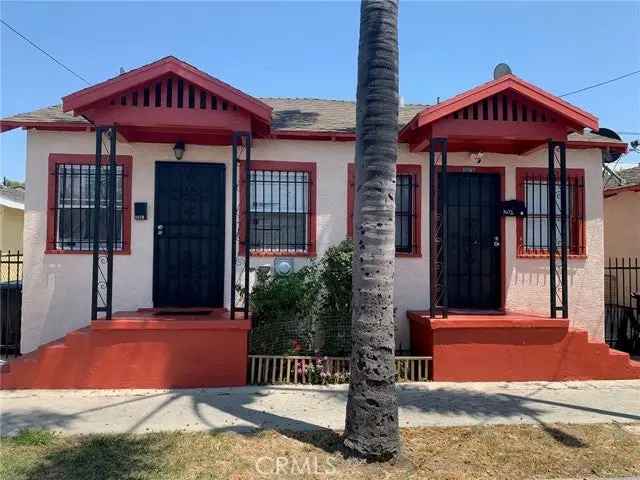 Multi-family house For Sale in 1481, West 37th Street, Los Angeles, California