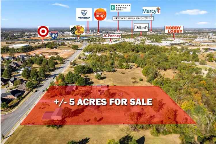 Land For Sale in 2721, West Perry Road, Rogers, Arkansas