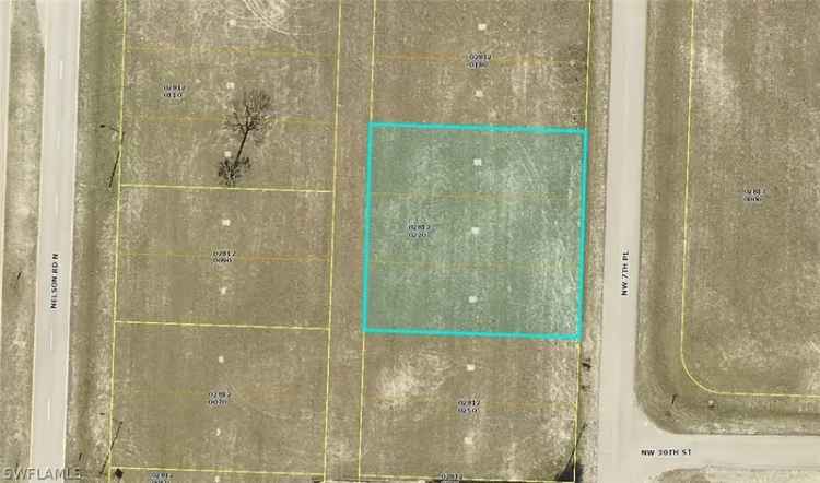 Land For Sale in 3018, Northwest 7th Place, Cape Coral, Florida