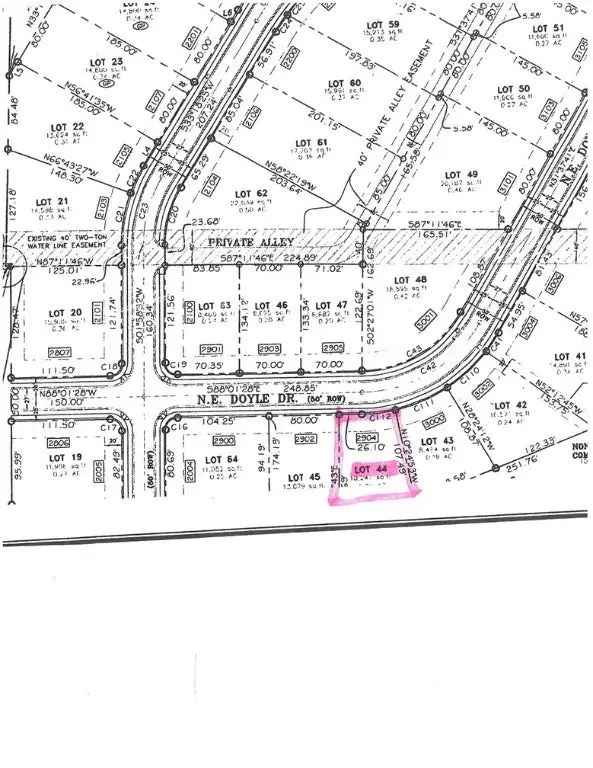 Land For Sale in 2904, Northeast Doyle Drive, Bentonville, Arkansas