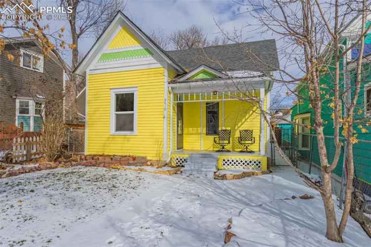 Single-family house For Sale in 2410, West Kiowa Street, Colorado Springs, Colorado