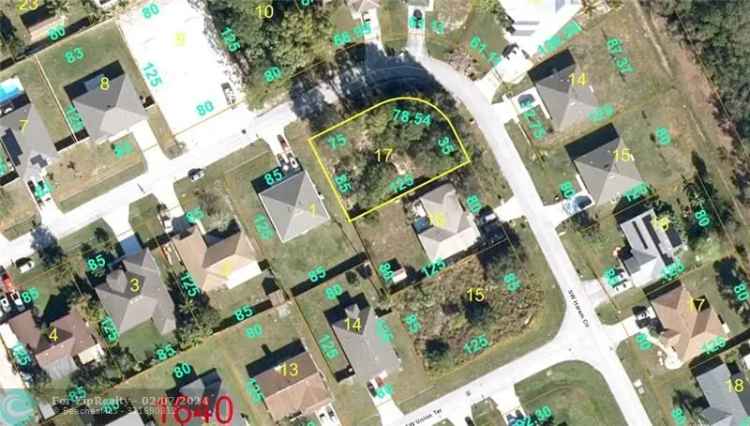 Land For Sale in 2624, Southwest Harem Circle, Port Saint Lucie, Florida